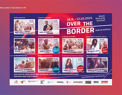 Over The Border - Poster
