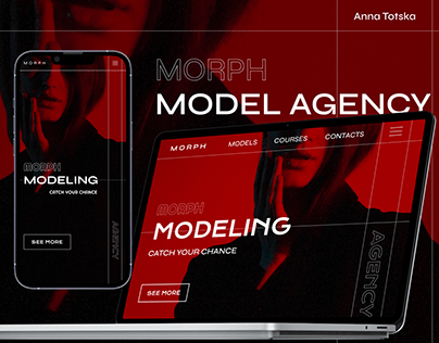 MODELING AGENCY | LANDING PAGE