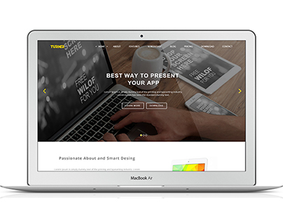 TURNER – Free Multipurpose One page Bootstrap Template