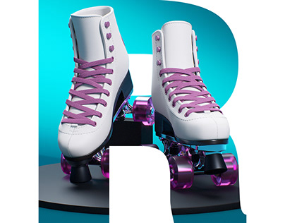 Roller skates Osprey 3D model