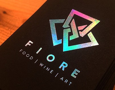 Holographic Foiled Business Cards