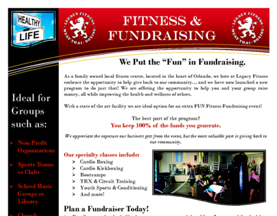 Legacy Fitness - Fitness & Fundraising