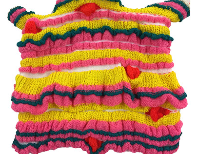 Industrially Knit Fabric w/Short-Rows!