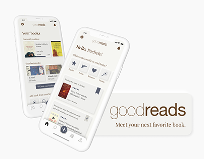 Goodreads redesign | UI Design