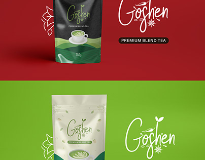 Goshen Logo and package design