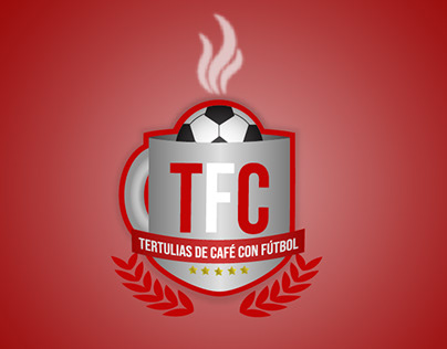 Tertulias de Café con Fútbol - Diseño de Logo