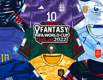 Fantasy jersey FIFA World Cup Qatar 2022
