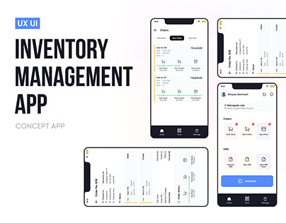 Inventory Management App UI UX