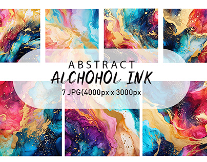 Abstract alcohol in background