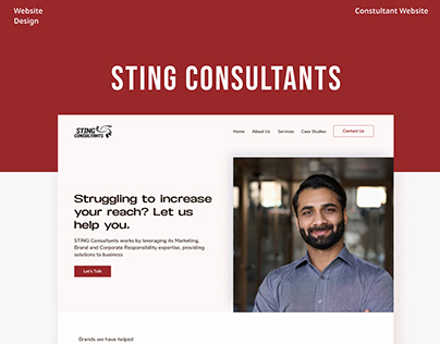 STING Consultants redesign concept