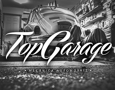 Top Garage re-diseño de logotipo e imagen
