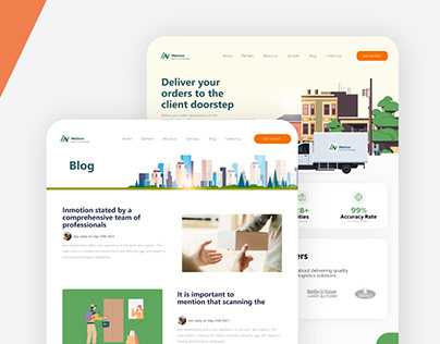Inmotion delivery web design
