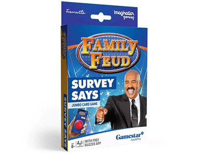 Buy Family Feud Jumbo Card Game At Best Price.