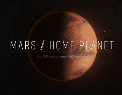 Mars Home Planet - Rendering Challenge (Animated GPU)