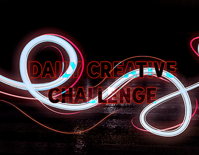 Photoshop Daily Creative Challenge: Made each artwork i