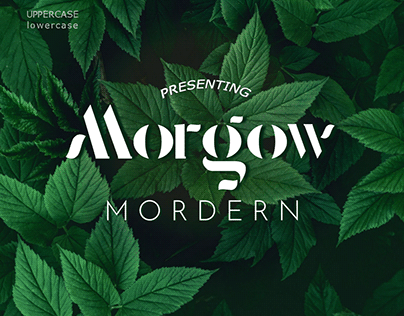 Morgow Modern Font