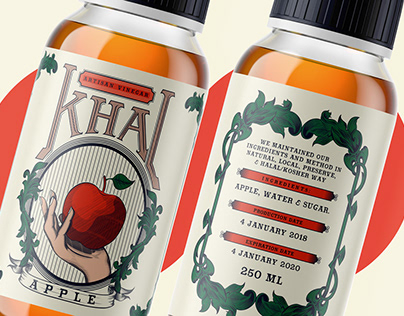 Khal Artisan Vinegar | Branding & Illustration