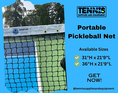 Ace Your Game Anywhere with Portable Pickleball Net!