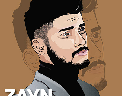 Zayn Malik (Singer) Illustration artwork