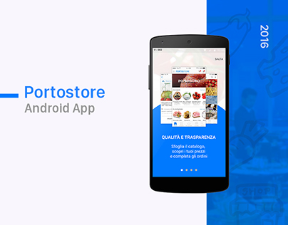 Portostore Android UI design