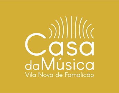 Casa da Música - Vila Nova de Famalicão - Branding