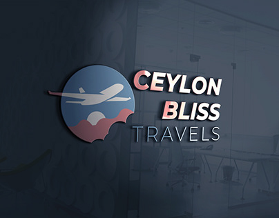 Ceylon Bliss Travels Web-site Logo Design