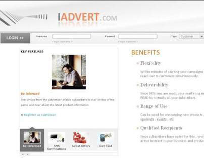 iAdvert- An opt in based targeted SMS Marketing