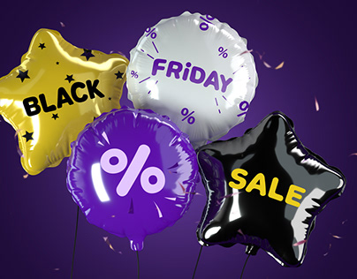 3D Balloon Sale Promotion