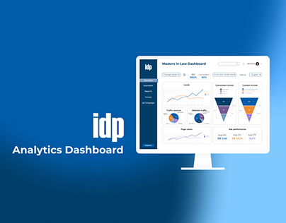 IDP UX/UI Analytics Dashboard