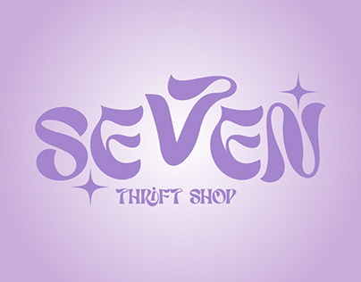 Diseño de logo para tienda de segunda mano "Seven"