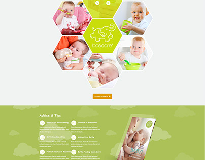 Basicare Baby Website