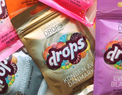 DROPS candy packaging design