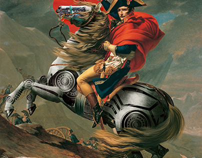 Napoleon on a horse