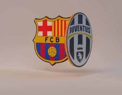 Having fun with C4D and my favourite soccer team