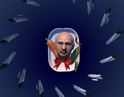 Lukashenko 3D animation
