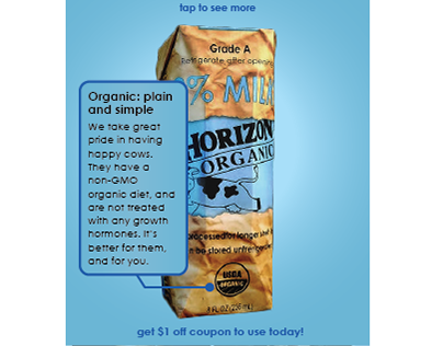 Horizon Organic Milk Repackage