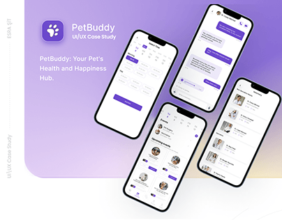 PetBuddy App - UI/UX Case Sudy