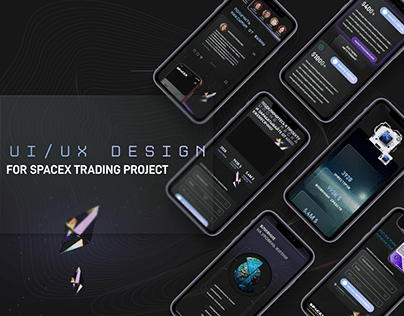 UI/UX Design SpaceX