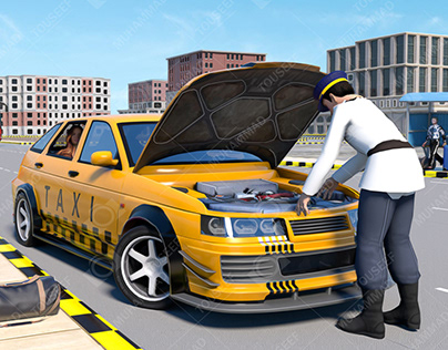 Taxi Driving Game