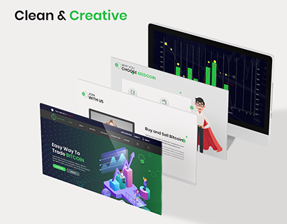 SeedCoin - Branding & Web UI Design