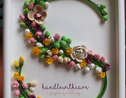 Quilling Letter "S"