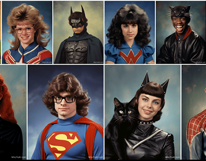 Superheroes' & Supervillains' Awkward Yearbook Photos