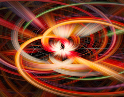 Twirl Effect Abstract art with Photoshop II