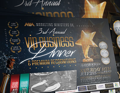 VIP Businees-Dinner, Premium Awards & Recognitions