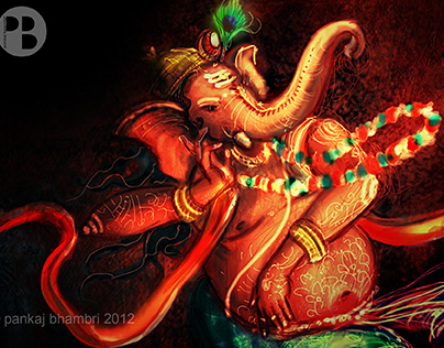Lord Ganesha illustration