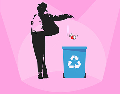 Illustration for waste recycling
