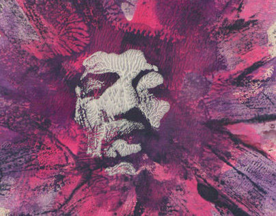 Jimi Hendrix - Monotype