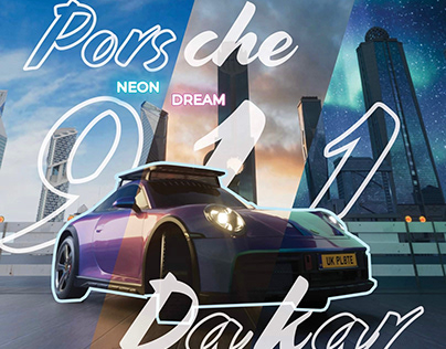 Porsche 911 Dakar - Neon Dream