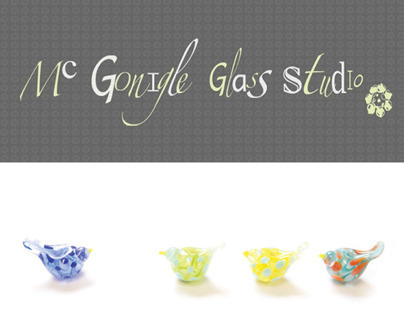 Branding work for Mc Gonigle Glass Design