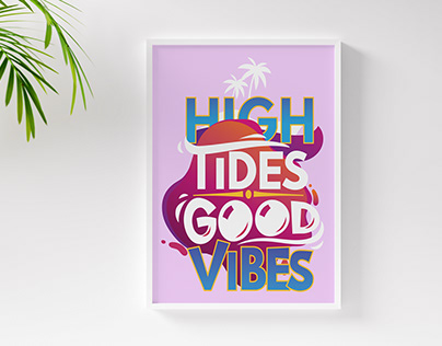 Poster Good Vibes